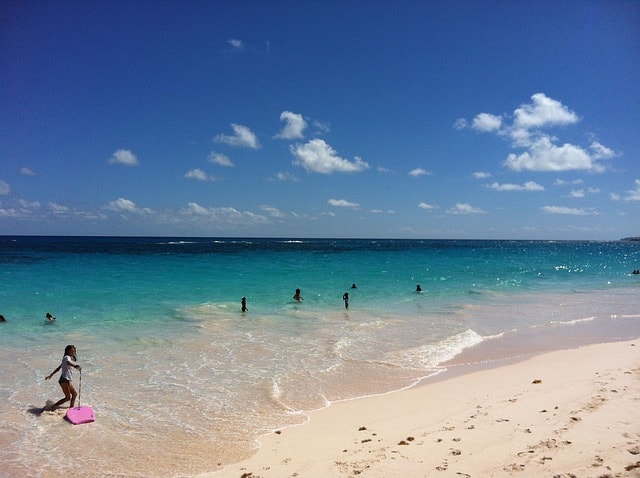 bermuda pink beach