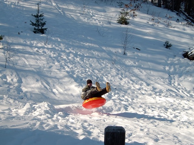 snow tubing