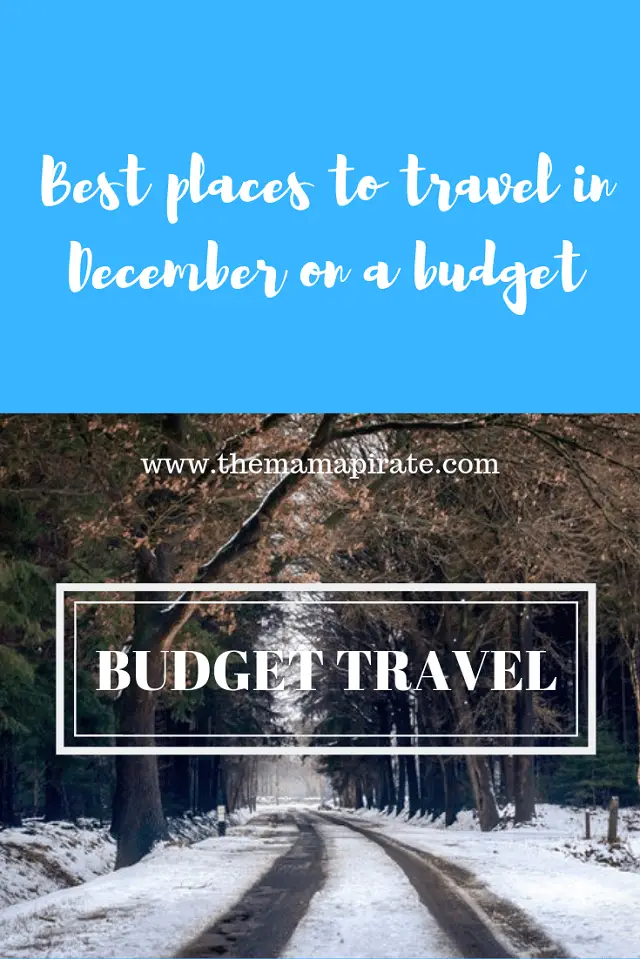 Best places to travel in December on a budget