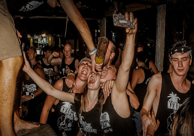 Party all night at Krabi Pub Crawl 