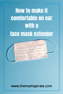 face mask holder
