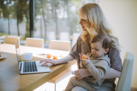How to work from home with a one-year-old?