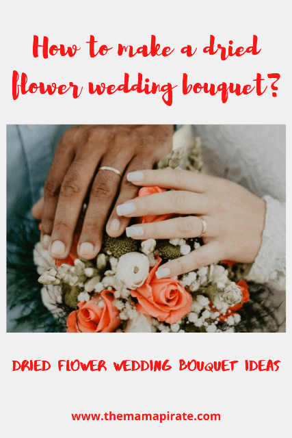 How-to-make-a-dried-flower-wedding-bouquet