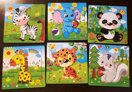 Animal jigsaw puzzles