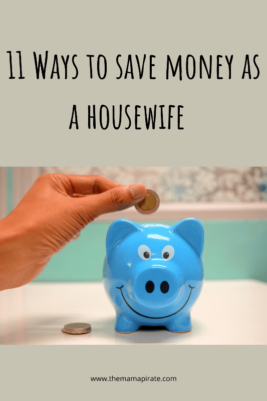 ways to save money as a housewife