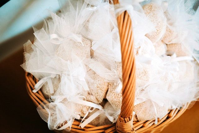 wedding bathroom basket