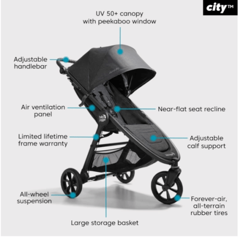 baby jogger city mini stroller 