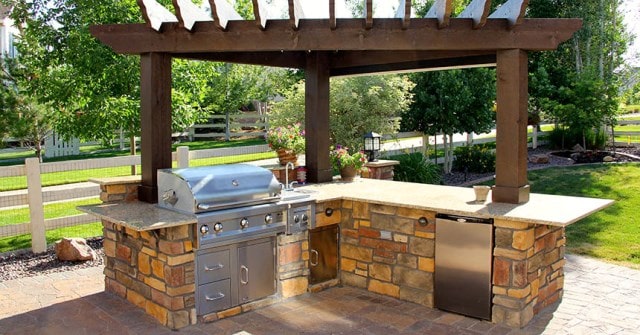 Covered Outdoor Kitchen