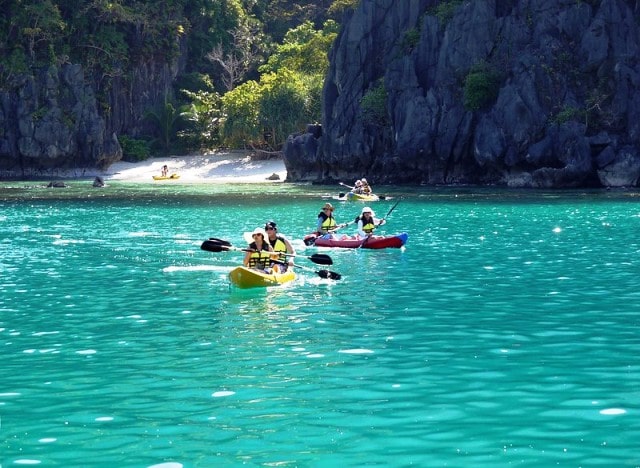 kayaking 