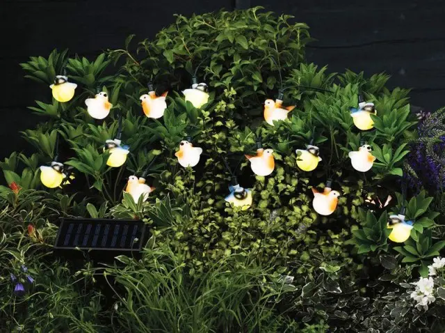 Garden Lighting with Solar-Powered Lights