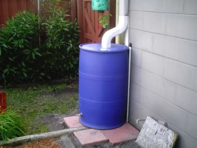 Rain Barrel Watering System