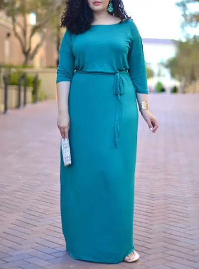 Maxi dress plus size