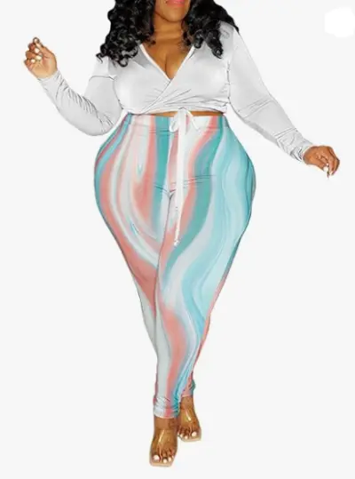 Two-piece outfit plus size