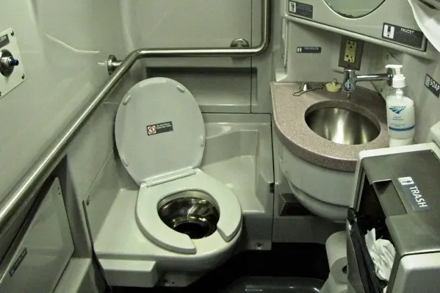 Amtrak Trains Bathrooms