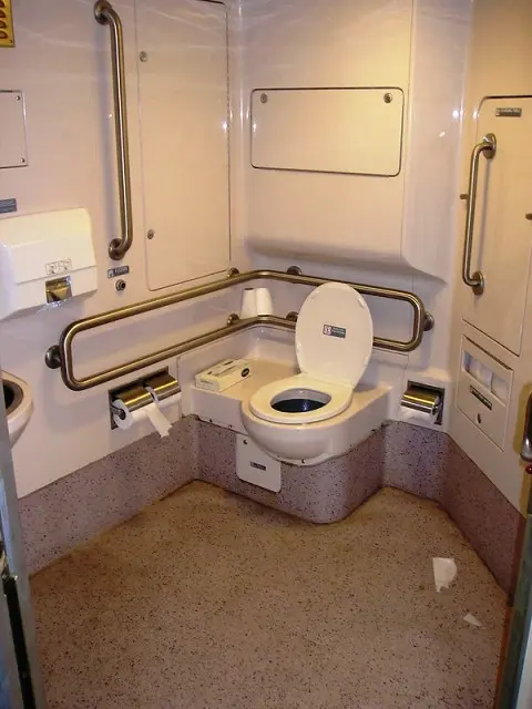 Amtrak Trains Bathrooms
