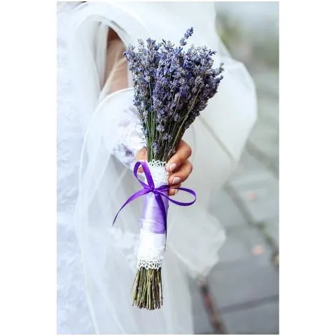 Lavender Dried Flower Bouquet