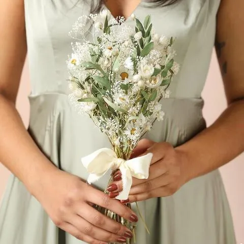 Small Dried Flower Posy