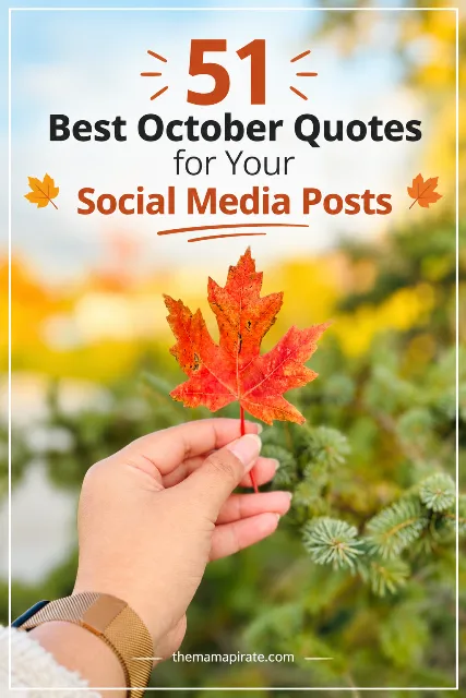 October Quotes for Your Social Media Posts